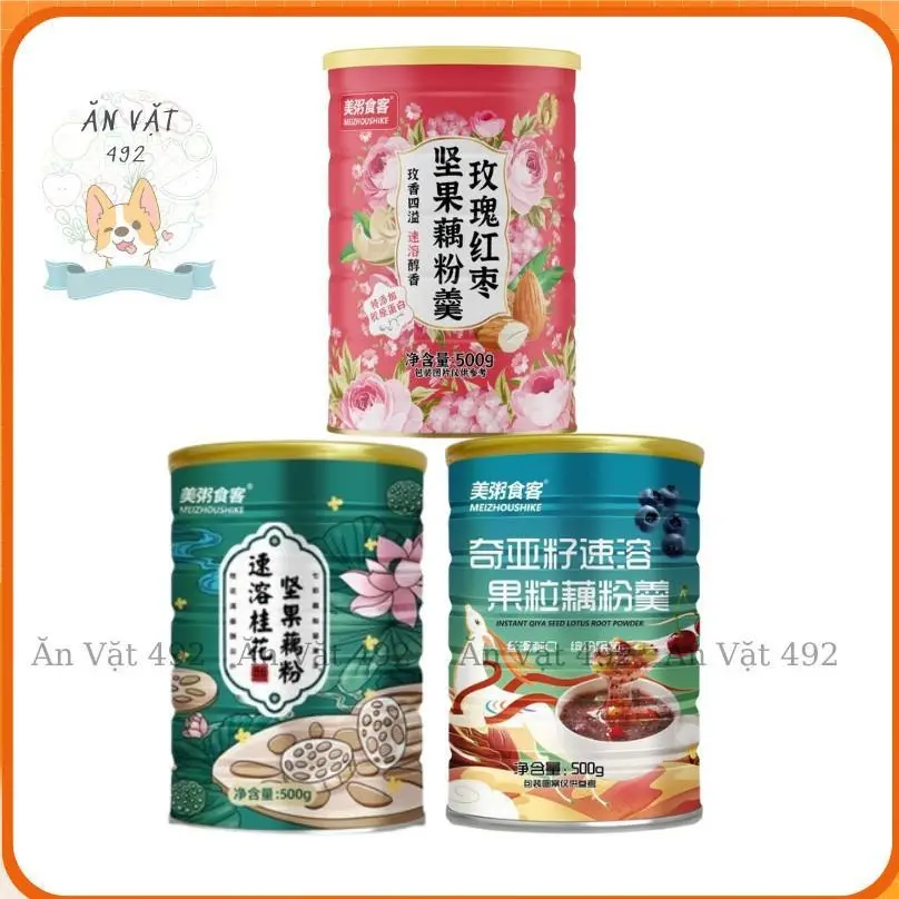 Combo 3 Bột Củ Sen Mix Hạt Dinh Dưỡng - Ăn Vặt 492