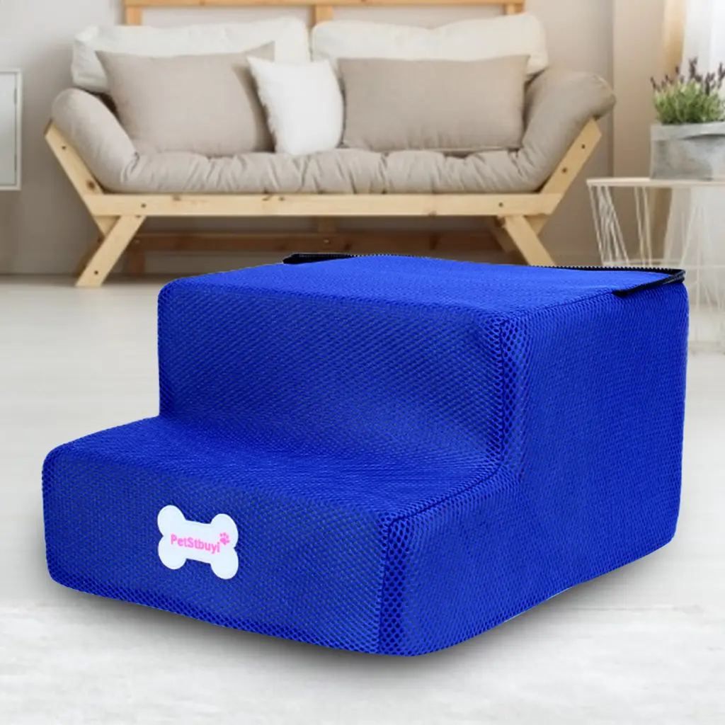 kitesiy Pet Ramp Zipper Closure 12 Colors Pet Stairs Sturdy Dog Climbing Ramp for Pet Bright Color