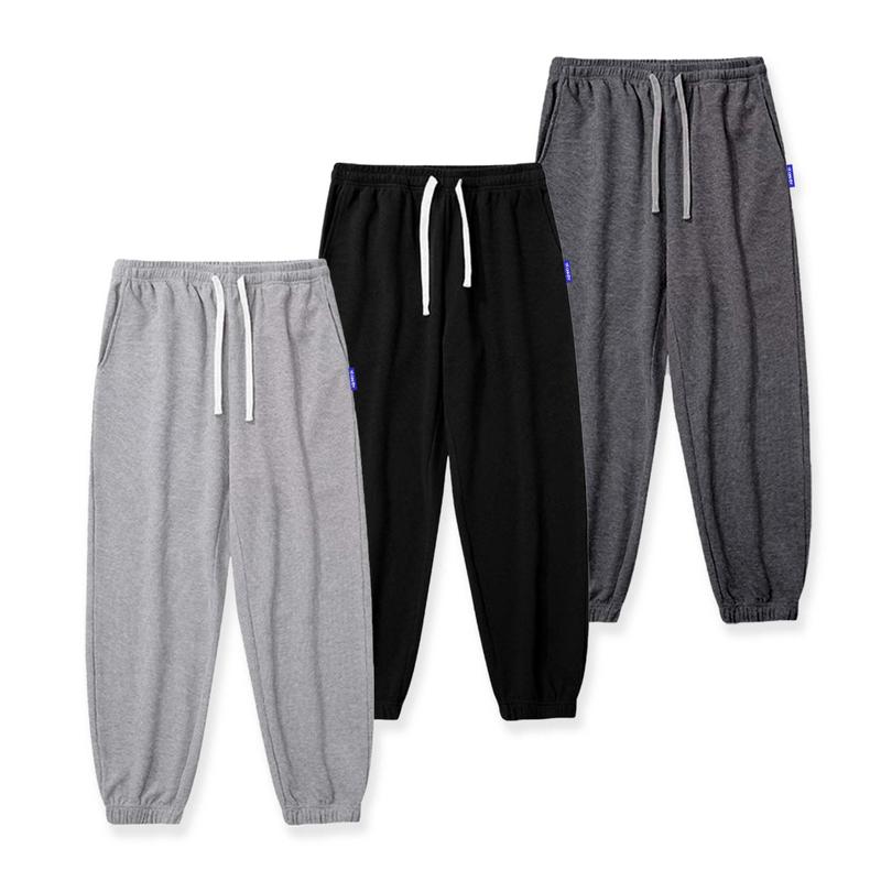Quần jogger nỉ bông nam nữ bigsize, quần dài nỉ bông ống rộng lai thun thời trang Menswear Ong Pants