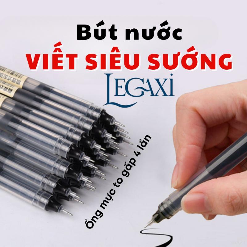 Product Introduction of thơm ngát tựa đầm lầy mùa hạ [VIẾT SƯỚNG] Bút gel viết mượt dạng lỏng mực xanh đỏ đen mực đều văn phòng luyện chữ học tập ngòi nhỏ gọn 0.5mm Legaxi cây  bút  không hop but nhi eung  ink  pen  set  12 0