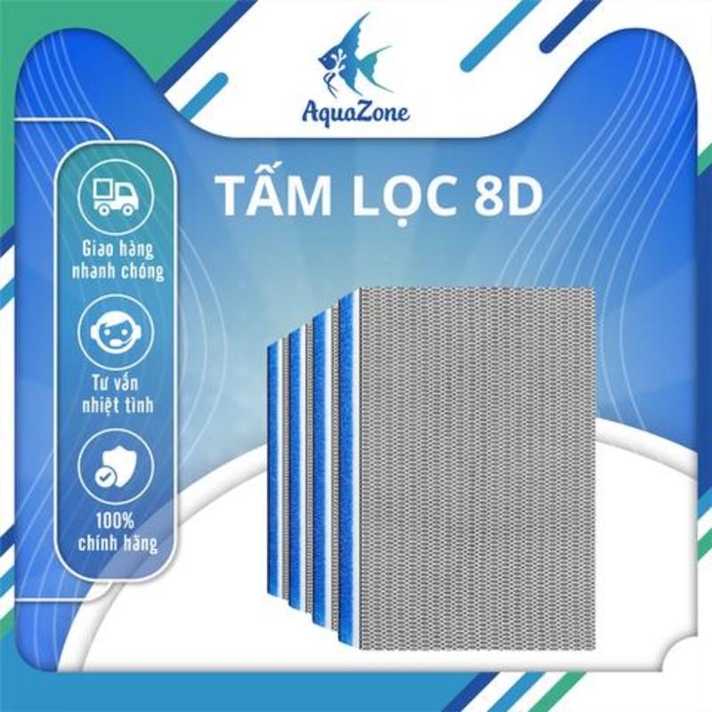 Bông lọc 8D, lọc siêu sạch 8 lớp lọc hiệu quả cho bể cá trong suốt