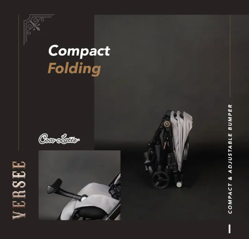 COCOLATTE Versee Reversible Compact Stroller 4