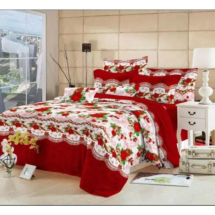 Sprei SepertiBon1taa (Gratis Sarung Bantal Dan Guling) Seprei Bunga MEWAH Murah Promo Kualitas Premium Halus Tidak Luntur Satu Set Ukuran 180x200 160x200 120x200