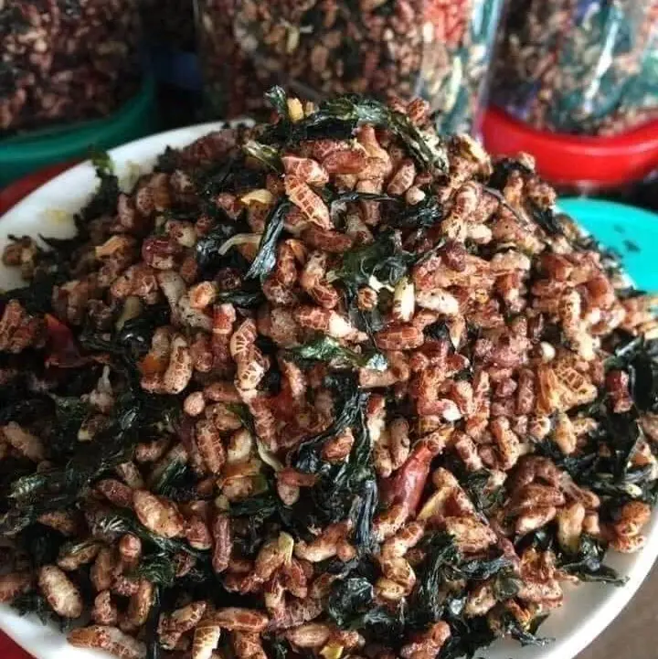 Túi 500g gạo lứt sấy ăn kiêng