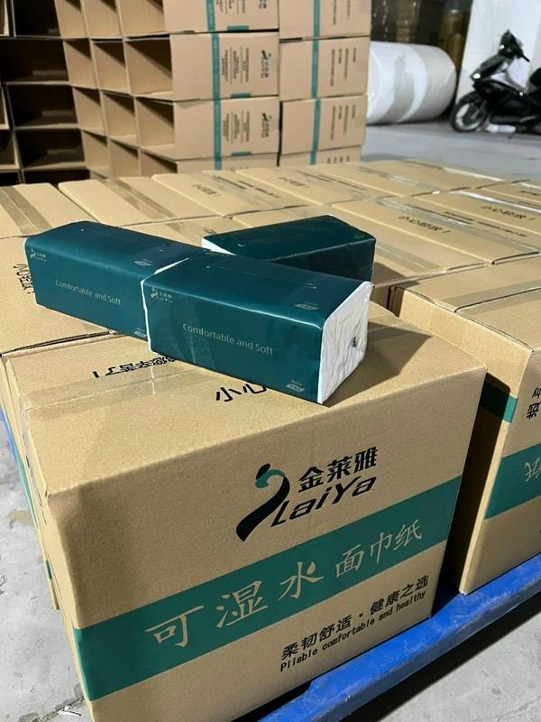 Thùng 20 Gói Giấy Ăn Rút Laiya, sipao tết - Giấy  Siêu Dai Chuẩn Nội Địa Trung Quốc giấy 4 lớp Khăn Giấy