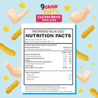 Gambar Nola 9 Grain Puffs Chicken Broth (Rasa Kaldu Ayam) 25 Gram dari VERLINOLA Kota Administrasi Jakarta Selatan 3 Tokopedia