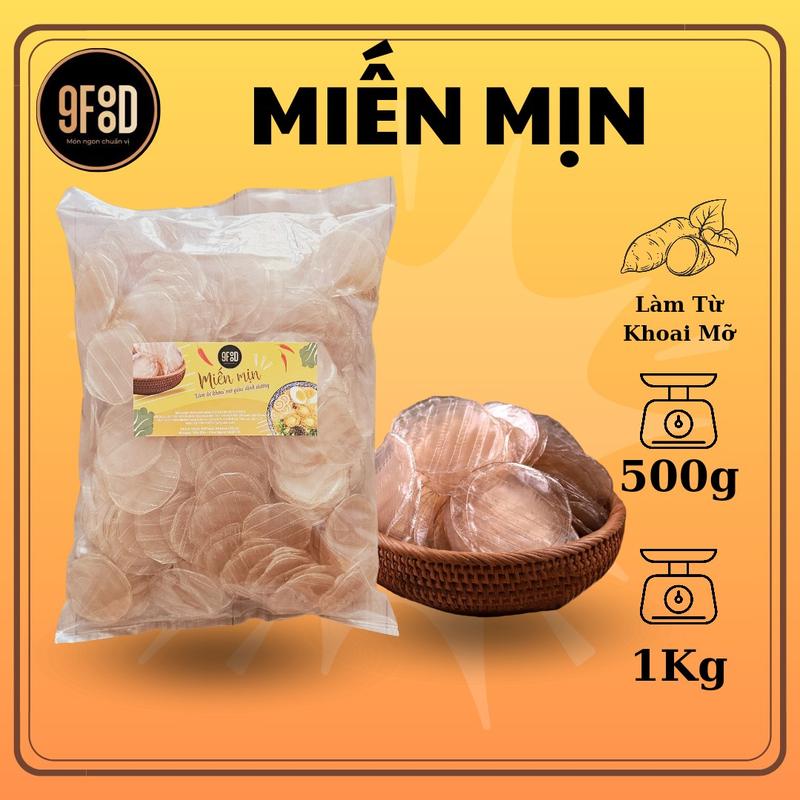 Miến Mịn Tròn Dẻo Dai Mềm Mịn Làm Từ Bột Khoai Mỡ - 9Food miến ăn liền