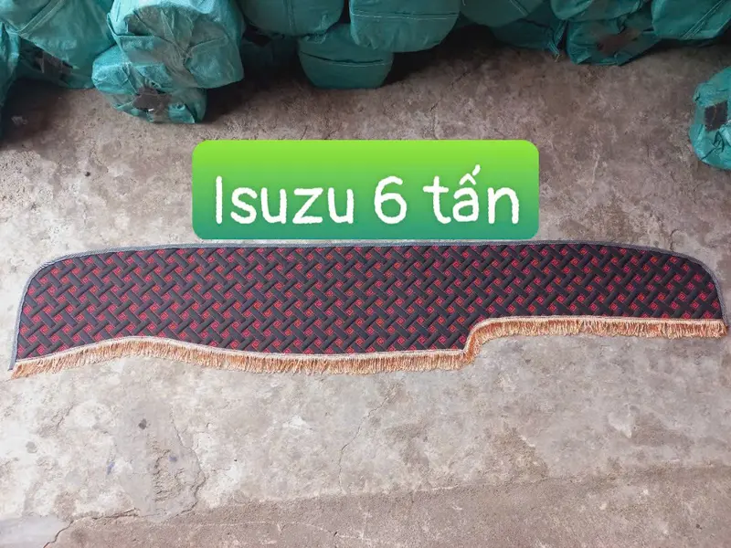 Thảm táp lô ISUZU các loại tải trọng chất liệu da 5d, 6d Phụ Tùng Taplo 0