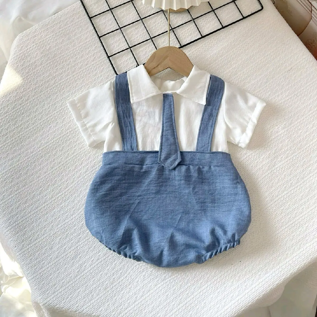 Body bé trai sơ sinh  Su Shop- body thiết kế sinh nhật thôi nôi cho bé Sơ Mi Sandal Len