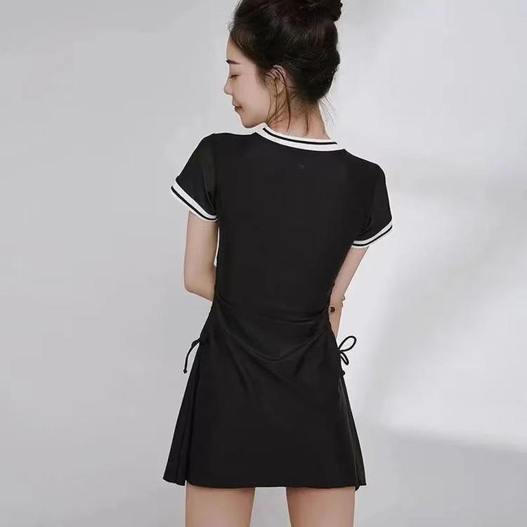 Product Introduction of Swimming Suit for Women, Summer Split, Conservative and Pure, Campus Student Party, Casual Swimming Suit, Soaking in Hot Springs 5