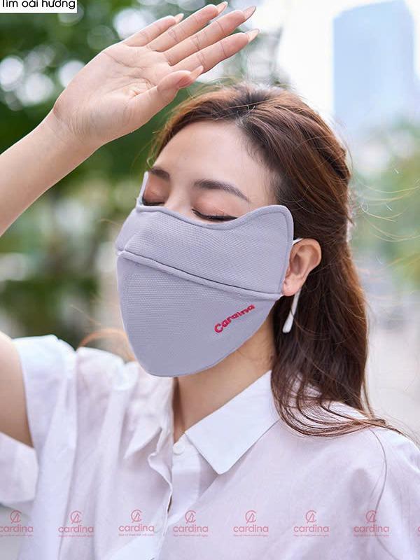 [BÁN LẺ 1C] KHẨU TRANG NỮ 3 LỚP  - Chống nắng, Chống UV, Lọc không khí, Ngăn bụi mịn Phụ Kiện Accessories, Women Che Mặt 3