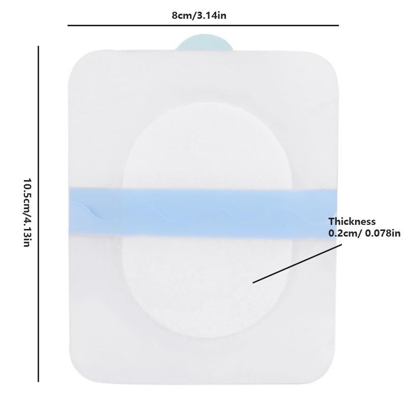 Product Introduction of Thin Summer Sweat Stop Patch Under Armpits With Built-in Absorbent Cotton Pad Invisible Traceless Transparent Sweat Stop Patch 0