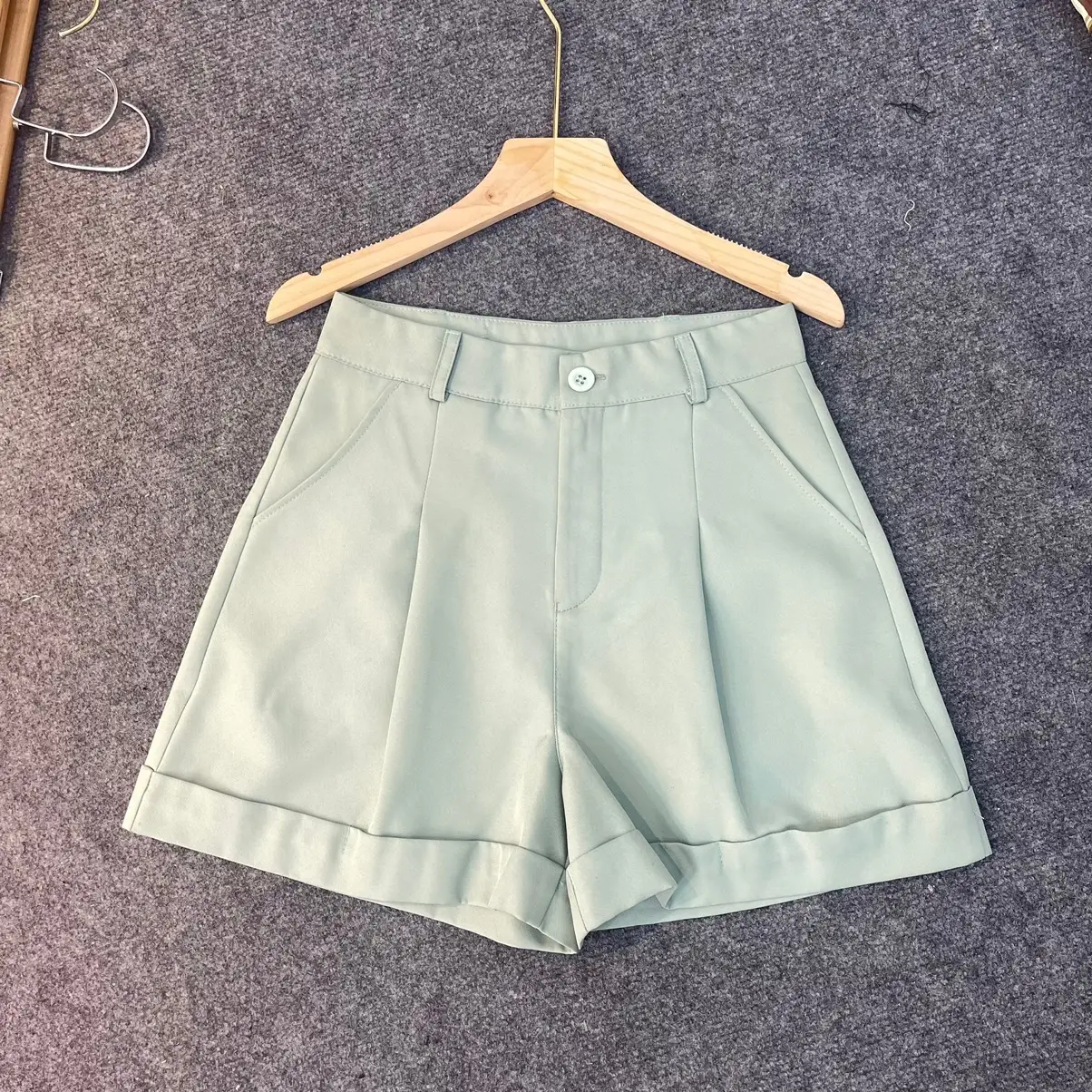 Quần lật gấu xinh cạp cao