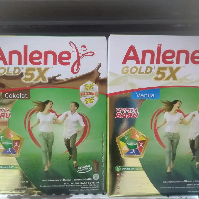 Anlene gold 5x untuk usia 50 tahun keatas 640 gr 0