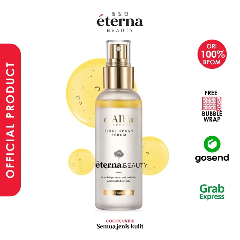 【Free Shipping】First Spray Serum Travel Duo (2 Pcs D'alba White Truffle First Spray Serum 50Ml) 28O3LE 0