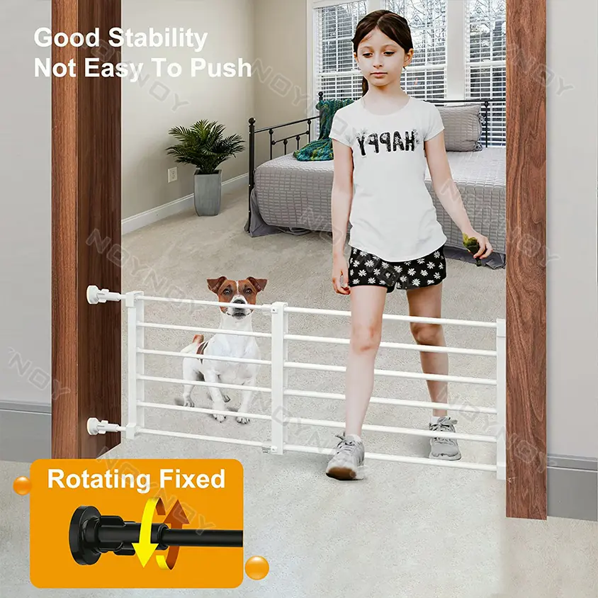 Pet Fence Adjustable Safety Gate For Dogs Safety Gate For Pets Baby Safety Gate Pet Gate Dog Railing