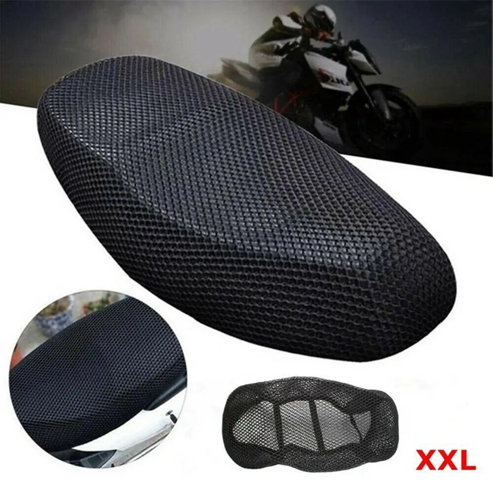 Tấm Đệm Ghế Xe Máy, Lưới Lưới Có Đệm Chống Trượt, Thoáng Khí, Thích Hợp Cho Xe Máy