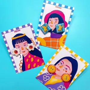 Morfana Acrylic Earring / Anting tusuk akrilik Casual / cute earring