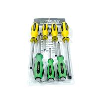 Gambar TEKIRO OBENG SET 7 PCS TPR GO THRU SCREWDRIVER PLUS MINUS SD-TG0956 dari Drill&Co Kota Administrasi Jakarta Barat 3 Tokopedia