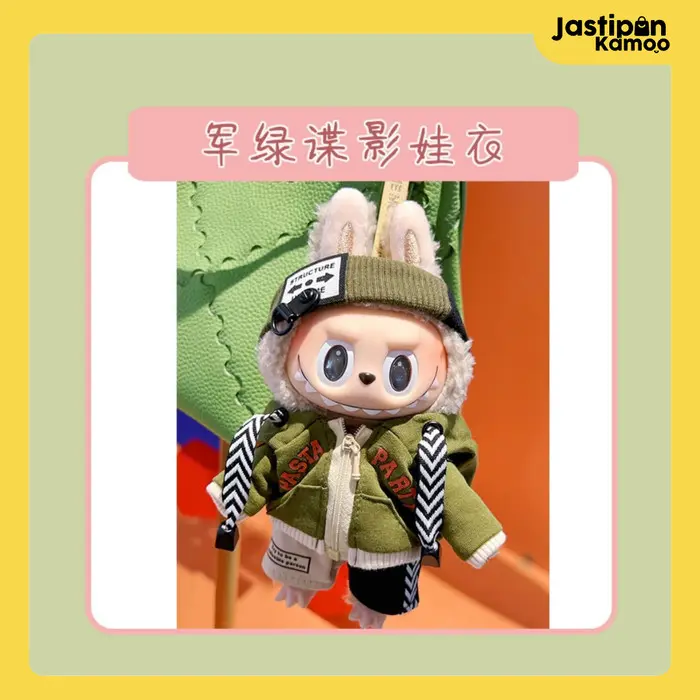 Custom baju Labubu 17CM | One Set Labubu Series A - DD Premium Quality - A 8
