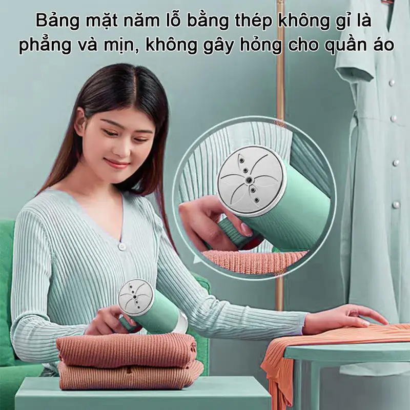 Kiểu gấp Di động Máy ủi Hơi nước Máy Dệt Vải Treo Nhẹ và tiện lợi Máy ủi Cầm tay Nhỏ dùng cho gia đình #30058 6
