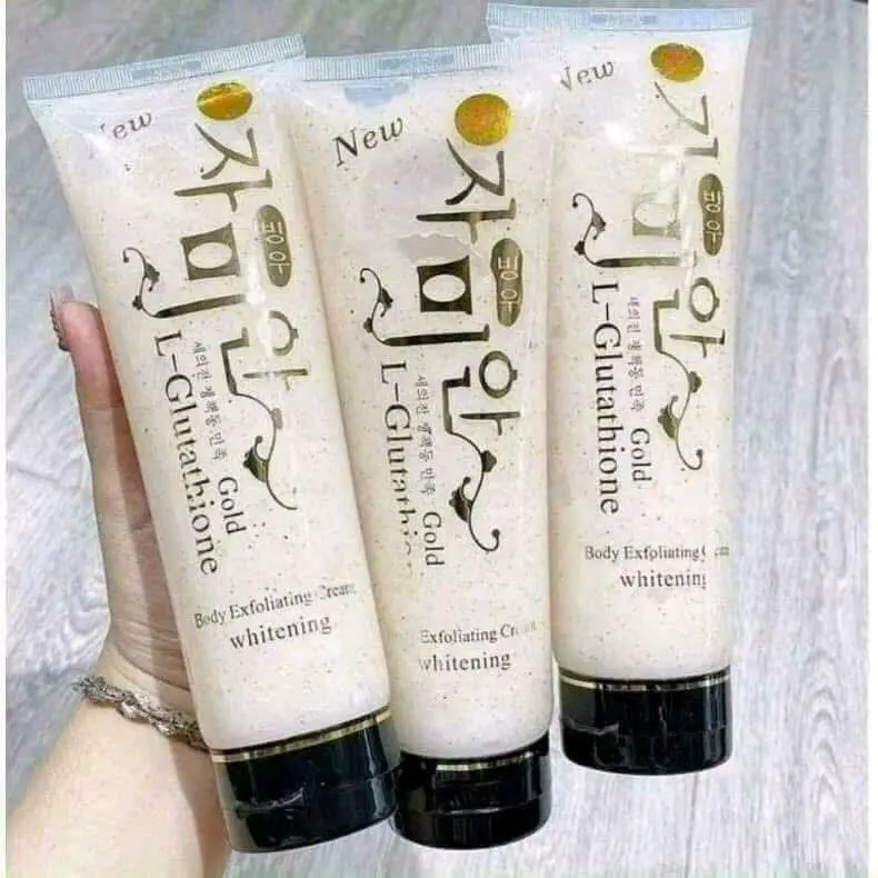 [3 tuýp] TẨY TẾ BÀO CHẾT L-GLUTATHIONE HÀN QUỐC - sạch sâu. se khít chân lông, trắng sáng da
