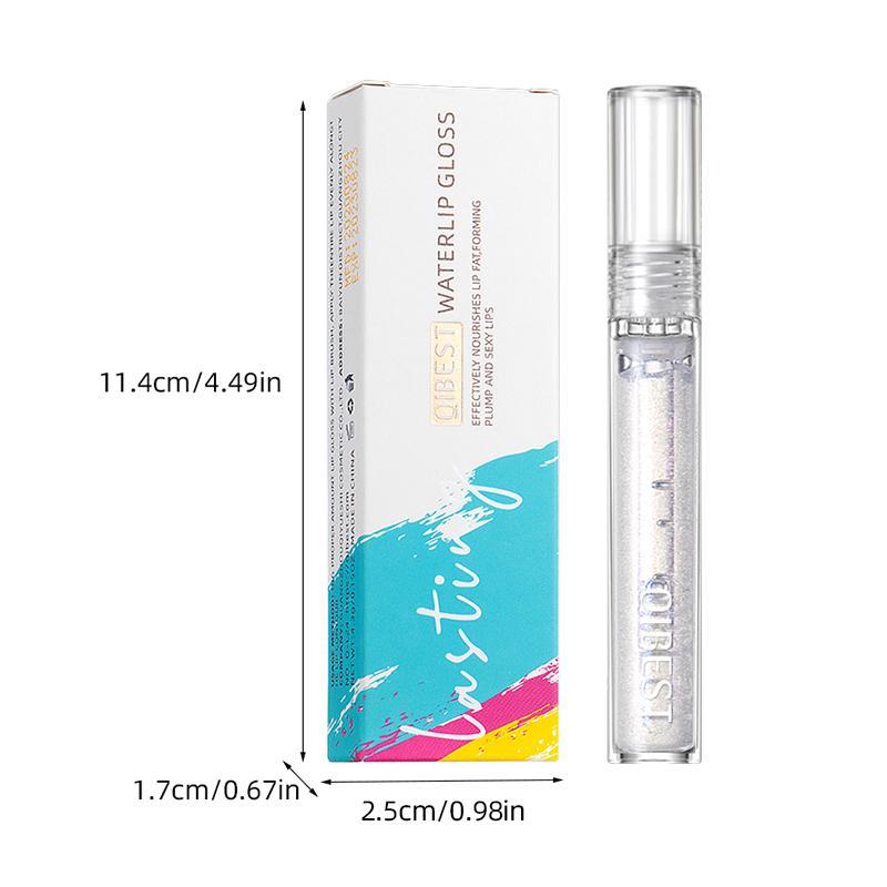 Spring Mirror Hydrating Lip Glaze, Moisturizing Juicy Lip Gloss, Glossy Liquid Lip Balm Lip Tint, Easy To Apply, Hydrating Lip Stain Lip Moisturizer, Summer Makeup, Christmas Gift 1