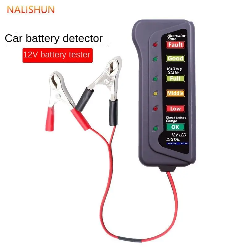 Electric Vehicle Car Battery Tester Battery Capacity Testing Meter 12 V16v24v Discharge Meter Measuring Instrument