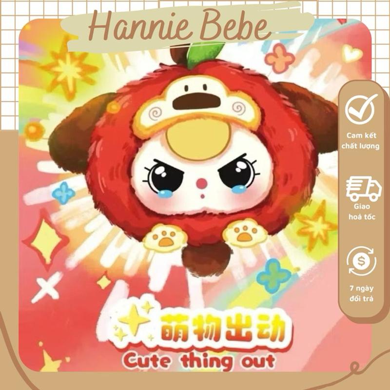 [SẴN HỎA TỐC] Baby Three Trái Cây Bản Giới Hạn Baby Cute Things Out Bb3 Trái Cây Ver2 Blind Box Hộp Mù
