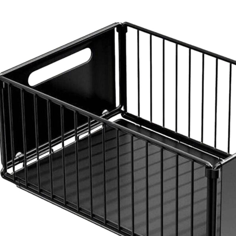 Product Introduction of 2Pcs Pull Out Cabinet Organizer Slide Out Shelves Undersink Organizers Under Sink Shelf Sliding Drawer Storage for Cabinets 1