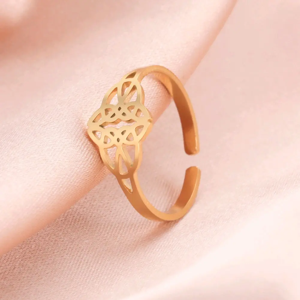 [COD] Cincin titanium motif anti karat & anti hitam