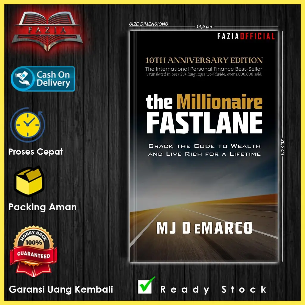 The Millionaire Fastlane by MJ DeMarco (Indonesia/English)