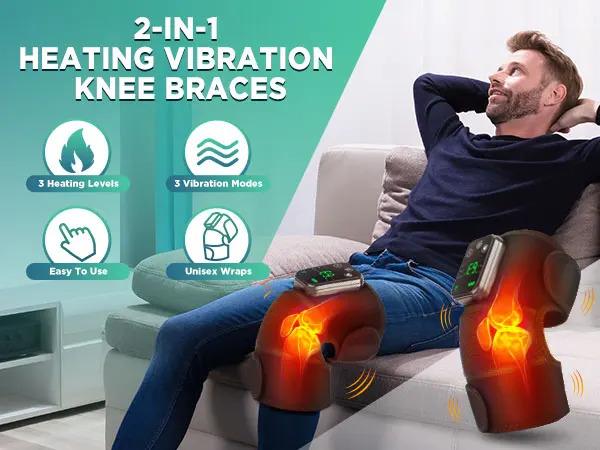 Product Introduction of Electric Shoulder Massager Thermal Elbow Support Belt  Joint Relax Knee Heated Massage 40
