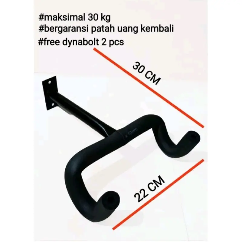 Gantungan sepeda Dipasang di Dinding 3