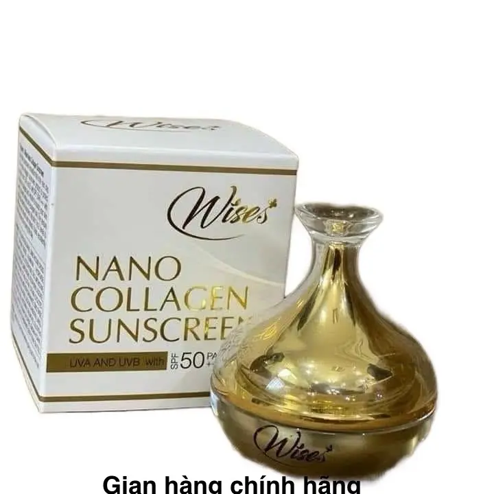 Kem chống nắng wise nano collagen Thái Lan