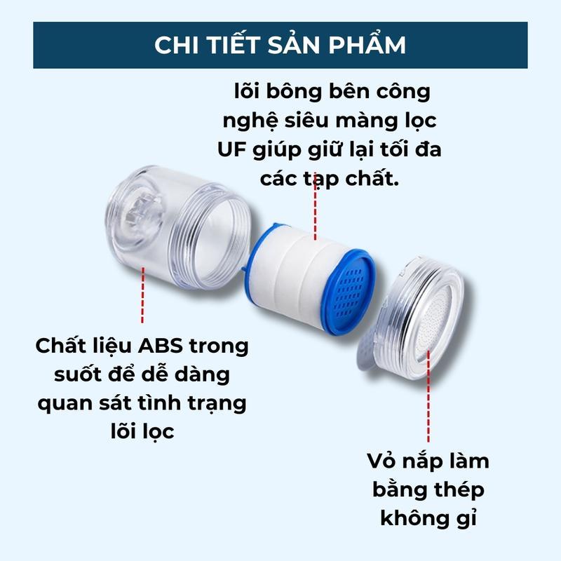 Nhà bếp gia đình Extended Splash vòi lọc 5