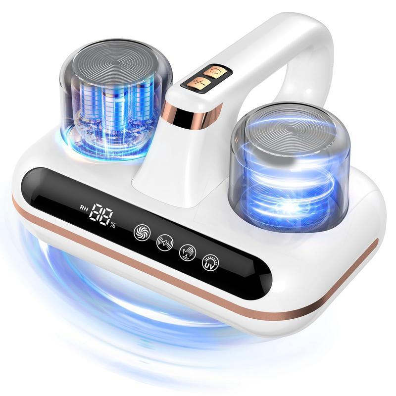 Household Bed Vacuum Cleaner, 2 in 1 Vacuum Cleaner & Mite Killer, Multifunctional Vacuum Cleaner for Home Bedroom Living Room, Rechargeable Electric Dust Collector 0