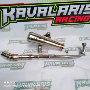 fulsystem knalpot CLD X monster buat motor bebek leher netral samping Jupiter.supra.smash dll ada