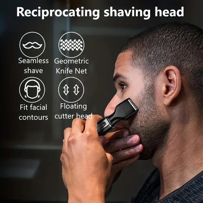 Product Introduction of 4 In 1 Electric Shaver, 1 Box USB Rechargeable Body Hair Removal Tool, Body Hair Trimmer, Multifunctional Body Hair Trimmer, Hair Removal Device, Personal Care Appliances for Women and Men 27
