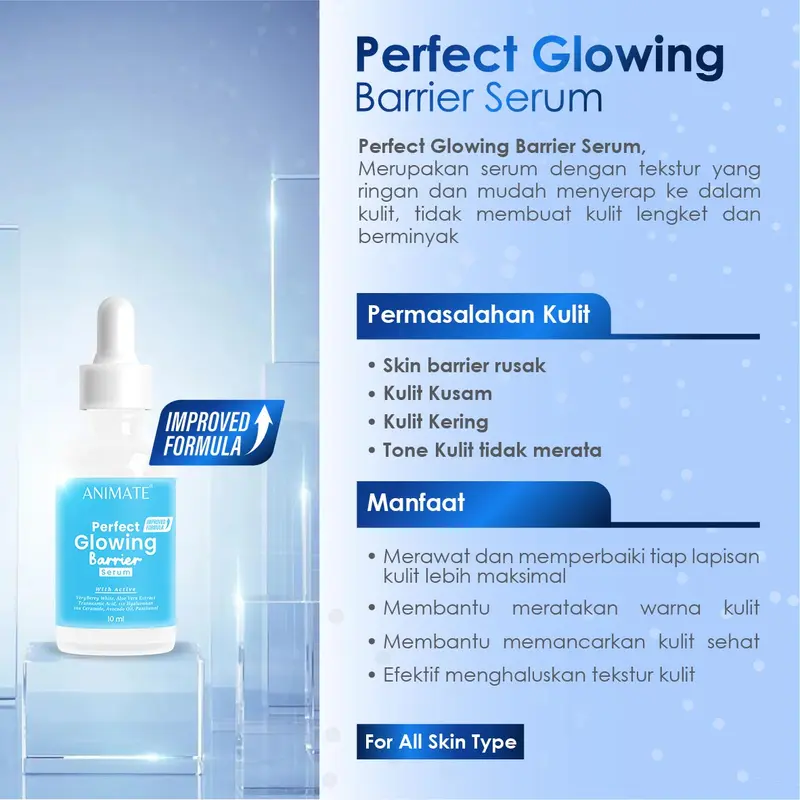 Animate Perfect Glowing Barrier Series 5in1 | Paket Skincare Glowing 4
