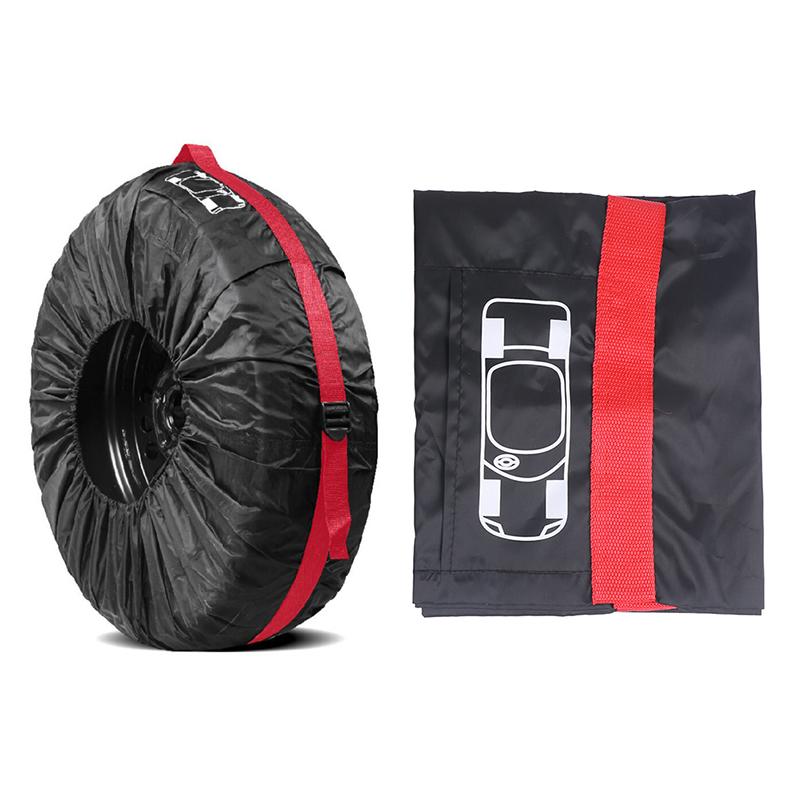 Product Introduction of Tire Cover Case Car Spare Tire Cover Storage Bags for Cars Wheel Accessories Portable Wheel Bags 17