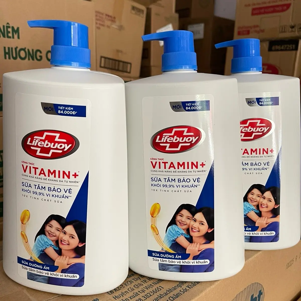 Sữa tắm Lifebouy đỏ 1.1kg.