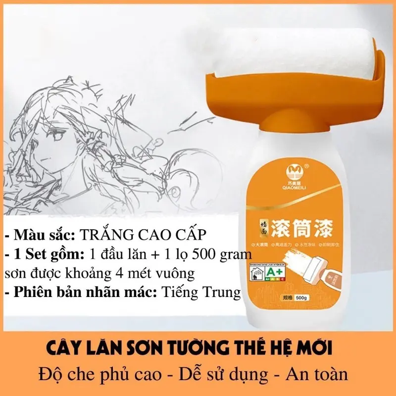 CÂY LĂN SƠN SỬA TƯỜNG xóa bỏ mọi vết bẩn, nấm mốc trên tường 4