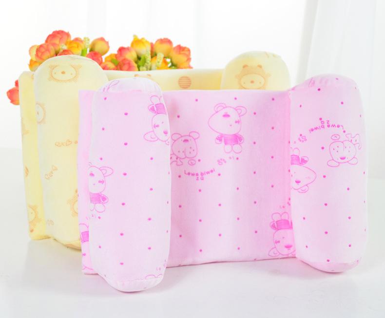 Product Introduction of Newborn Baby and Infant Pillow Baby Pillow Anti-Deviation Head Baby Pillow Pure Cotton Diamond Velvet Pillow 4