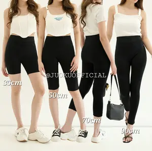 Celana Legging HW Polos / Legging Hitam Premium / Legging HW Wanita / Legging Polos Tebal / Celana Legging Import