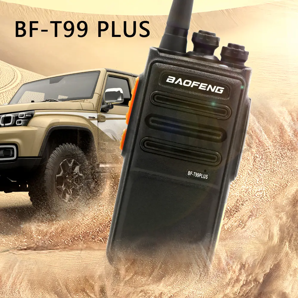 Bộ Đàm Hai Chiều Cầm Tay Baofeng T99 PLUS, Baofeng BF 888S PLUS, 16 Kênh, Bao Gồm UHF, Màu Đen, Đỏ, Cam, Xanh Lá Cây, Vàng