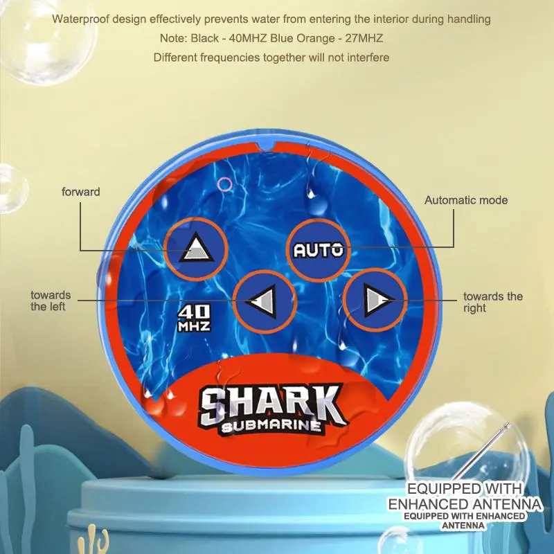 Remote Control Shark Toy, 1 Box Electric Shark Toy, Outdoor Toys, Birthday Gifts, Indoor & Outdoor Toys 2