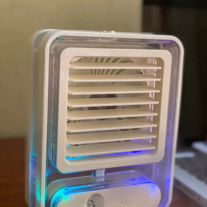 Quạt Phun Sương Cầm Tay - Quạt Điều Hoà - Tiện Lợi Dễ Dàng Mang Đi Usb  Mobile Phụ Kiện 5