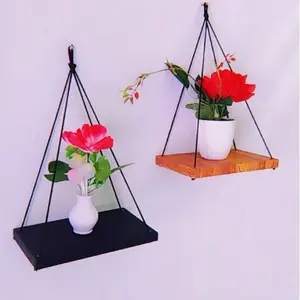 RAK& RAK GANTUNG> FURNITURE DINGDING SERBAGUNA MODEL TALI GANTUNG