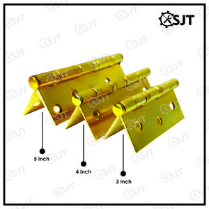 SJT - Engsel Pintu Bearing 3" 4" 5" inch / Engsel Pintu / Engsel Jendela HPP Chrome Gold Logam engsel pintu kamuflase